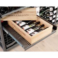Plateaux coulissants pour caisses de vin Xi