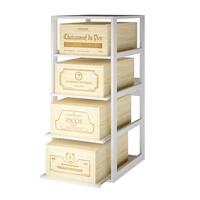 Provinalia mod�le 26, en pin laqu� blanc