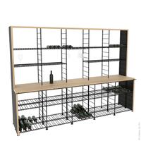 Syst�me de casiers � vin CONNAISSEUR, 5 modules