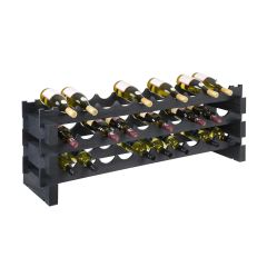 Étagère à vin CASANOVA ardoise, L 114 cm