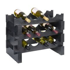 Étagère à vin CASANOVA ardoise, L 55 cm