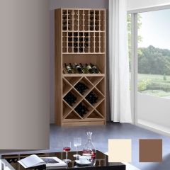 Étagère à vin PRESTIGE 3 en bois de chêne