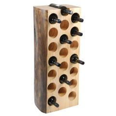 Casier a bouteilles de vin cube croix bois zeller 13170