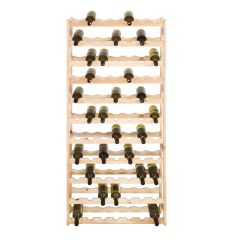 Étagère à vin SIMPLEX modèle 4 en bois non traité