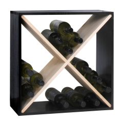 Étagère à vin 52 X-CUBE, bicolore