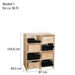 Étagère à vin CAVEAUSTAR, module 1