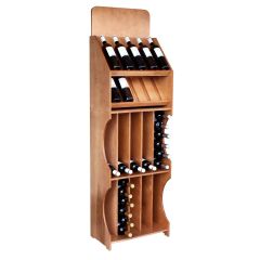 Etagère à vin CABERNET modèle 2 en bois de pin