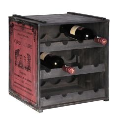 Étagère à vin en bois ANTIK