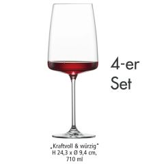 Verre à vin "Puissant & épicé", set de 4 (à partir de 7,95 EUR/verre)