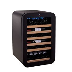Armoire à vin WL120F, 83cm, 40 bouteilles, noir