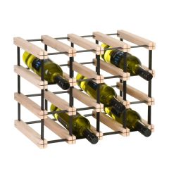 Étagère à vin Trend Premium Quadrato pour 16 btl.