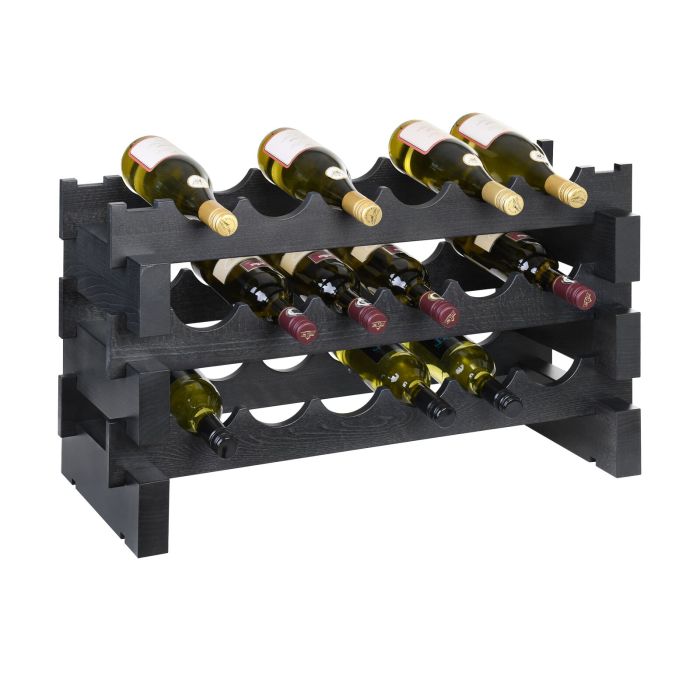 Étagère à vin CASANOVA ardoise, L 75 cm