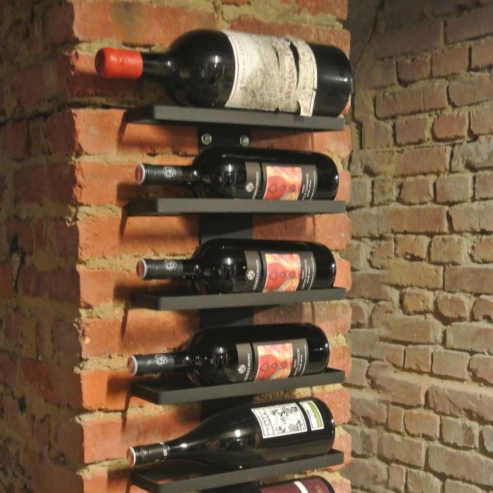 Étagère à vin murale pour magnums