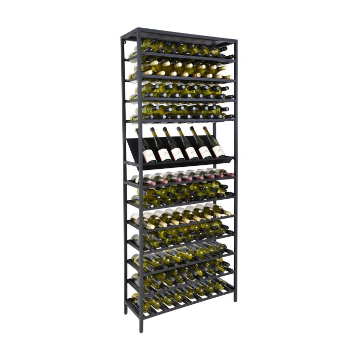 Etagère à vin en métal BLACK PURE modèle 3