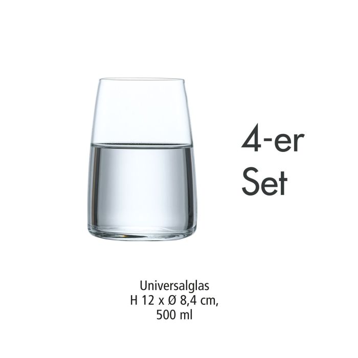 Gobelet universel, set de 4 (à partir de 9,95 EUR/verre)