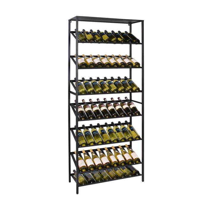 Etagère à vin en métal BLACK PURE modèle 6