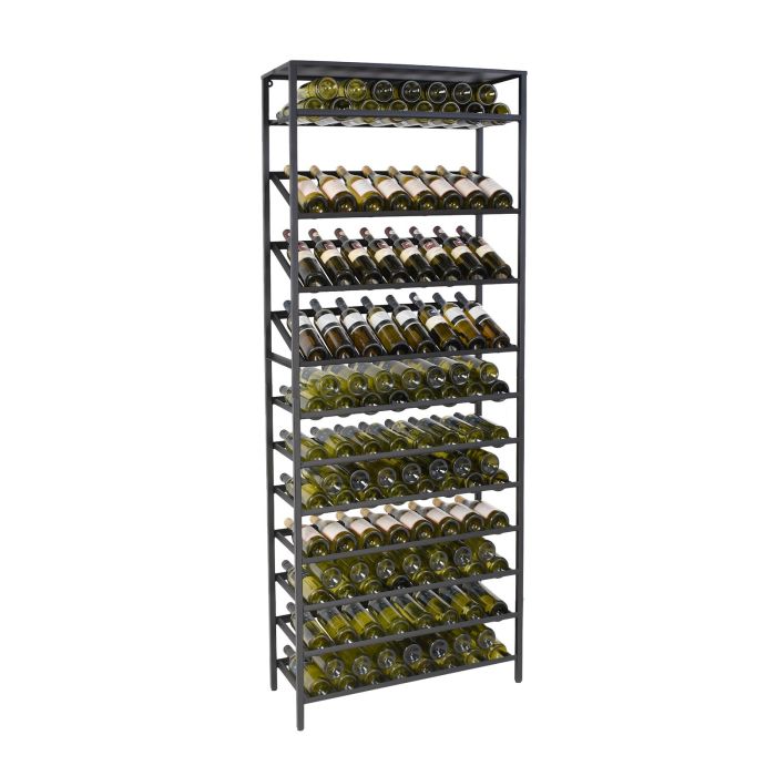 Etagère à vin en métal BLACK PURE modèle 5