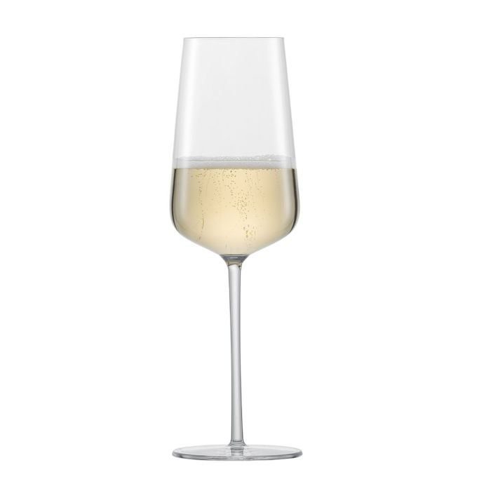 Lot de 12 verres à vin / tige en cristal, 3 x 4 modèles différents