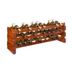Étagère à vin CASANOVA cherry, L 114 cm