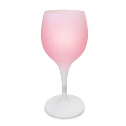 Seau à glace design avec éclairage LED et modèle table d‘ appoint H 110 cm
