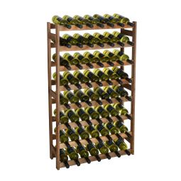 Étagère à vin SIMPLEX modele 3 en bois teinté