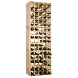 Étagère à vin QUADRI en pin naturel, lot de 3