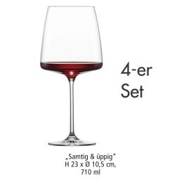 Verre à vin "Velouté & voluptueux", set de 4 (à partir de 7,95 EUR/verre)