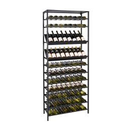 Etagère à vin en métal BLACK PURE modèle 4